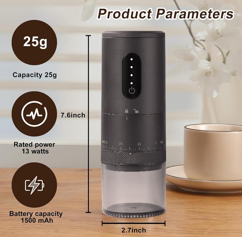 Portable Electric Coffee Grinder